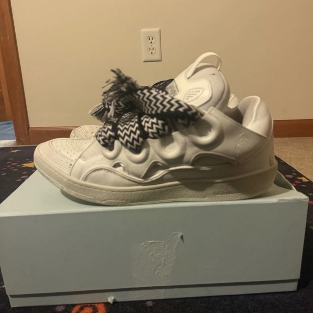 Lanvin Curb Sneakers